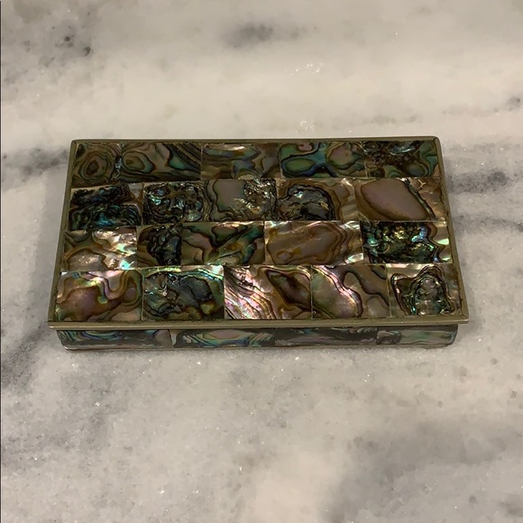 SILVER JEWELRY BOX - Picture 1 of 5